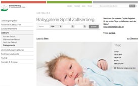 spital zollikerberg - babygalerie
