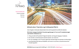neue website für infinag